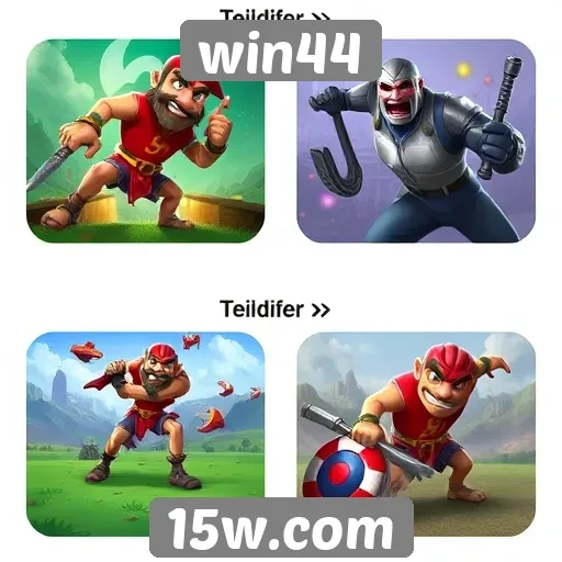 Comparativo de jogos disponíveis no win44